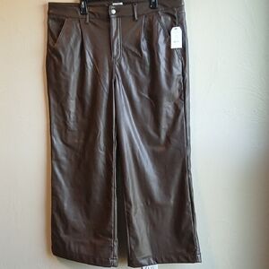 Time and Tru Brown Wide‎ Leg Pants